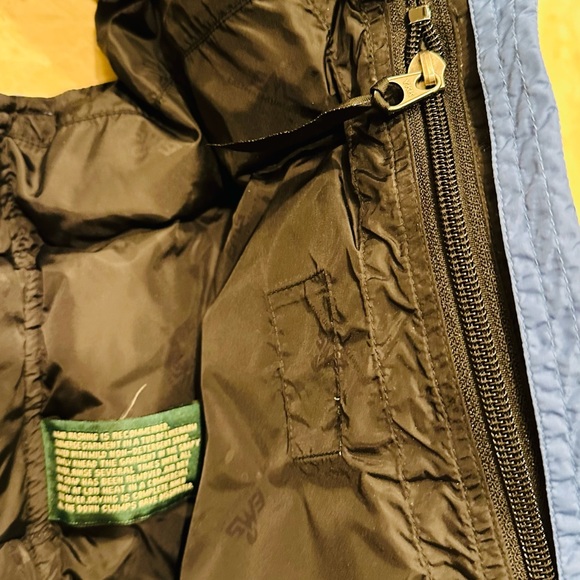 EMS Blue Goose Down Puffer Vest size S - Picture 7 of 7